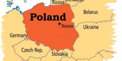 ワルシャワ地図 マップワルシャワ Masovia ポーランド