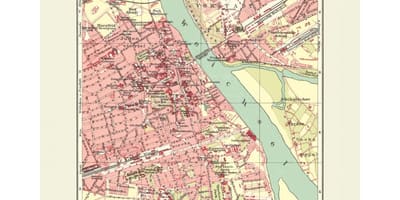ワルシャワ旧市街地図